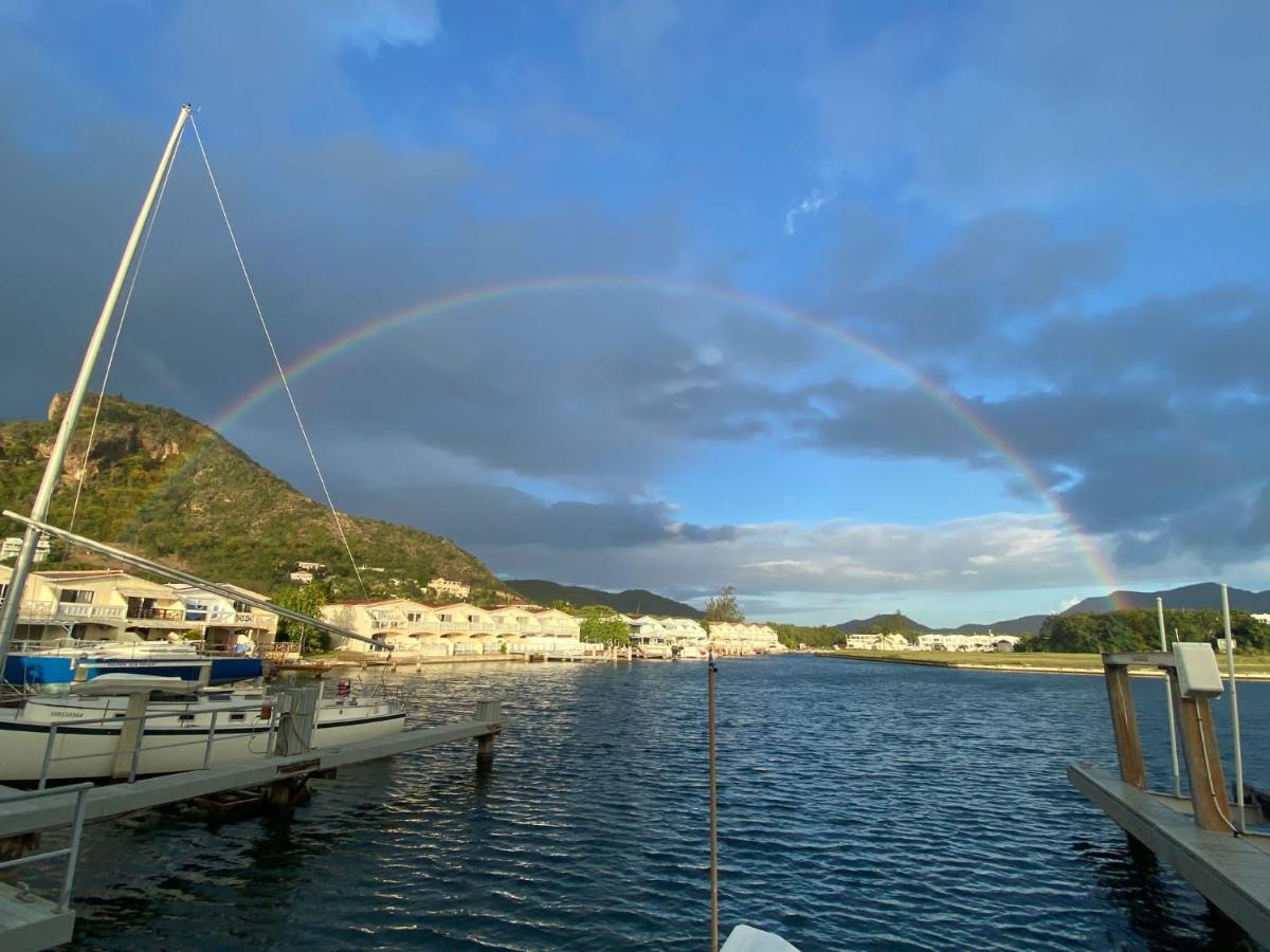 Sunny Villa In The Marina - Excellent Water Views Jolly Harbour Eksteriør billede